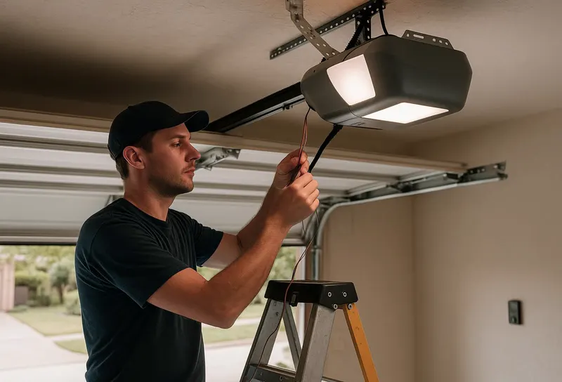 Garage Door Opener Installation in Newman